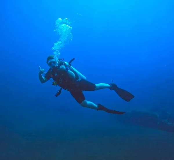 Scuba diving